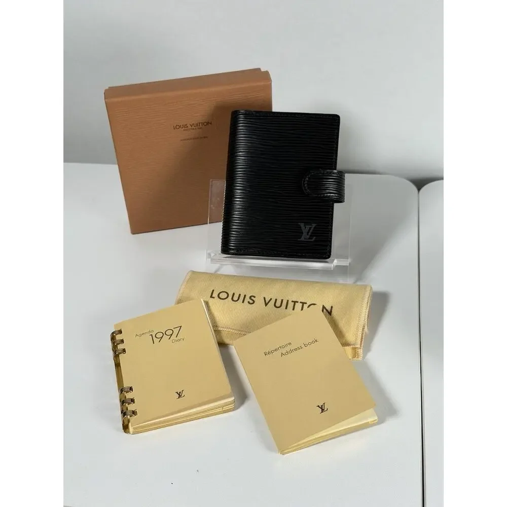LOUIS VUITTON card case / notebook- Address Book cover 0030
